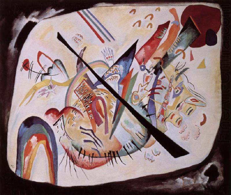 Feher ovalis, Wassily Kandinsky